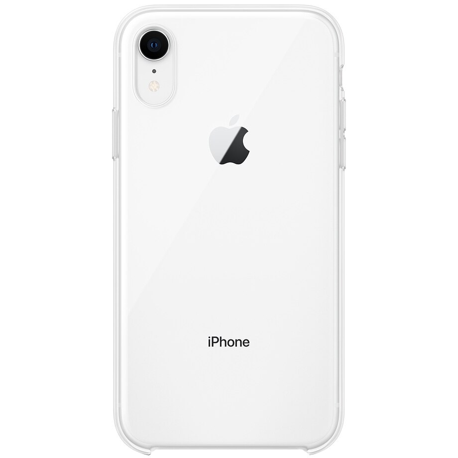 Husa de protectie Apple Clear Case pentru iPhone XR, Transparent