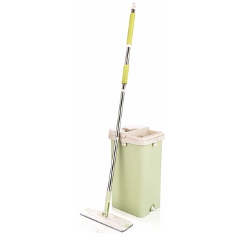 Galeata cu mop , 2 cuve, 2 rezerve , 10L, GR417, Verde Galeata cu mop , 2 cuve, 2 rezerve , 10L, GR417, Verde