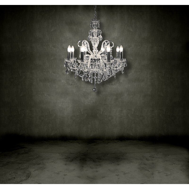 Tablou canvas, produs DekoStore, pentru living/dormitor/birou, inramat pe cadru de lemn, print HD, Candelabru, 80x80 cm