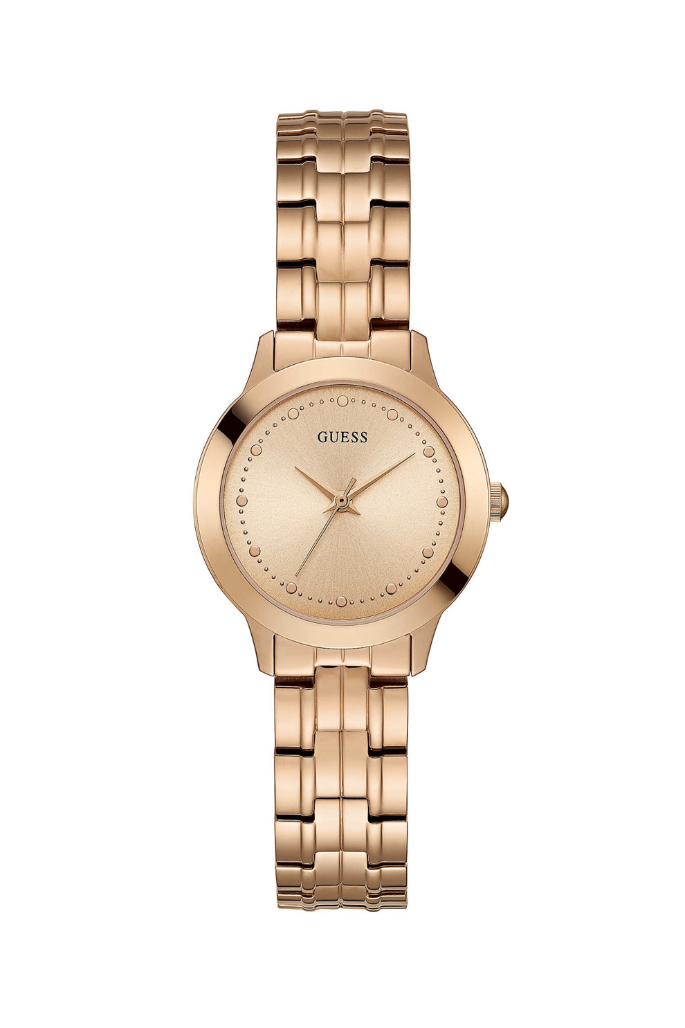 Guess, Ceas din otel inoxidabil, Maro bronz