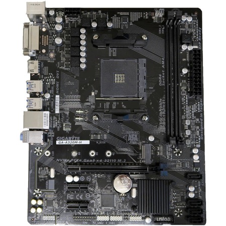 Placa de baza Gigabyte GA-A320M-H, Socket AM4, Excelenta pentru build-uri puternice!