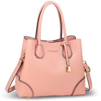 Geanta De Umar Vivian, Roz Cu Bareta Detasabila Si Lacat Decorativ Geanta De Umar Vivian, Roz Cu Bareta Detasabila Si Lacat Decorativ