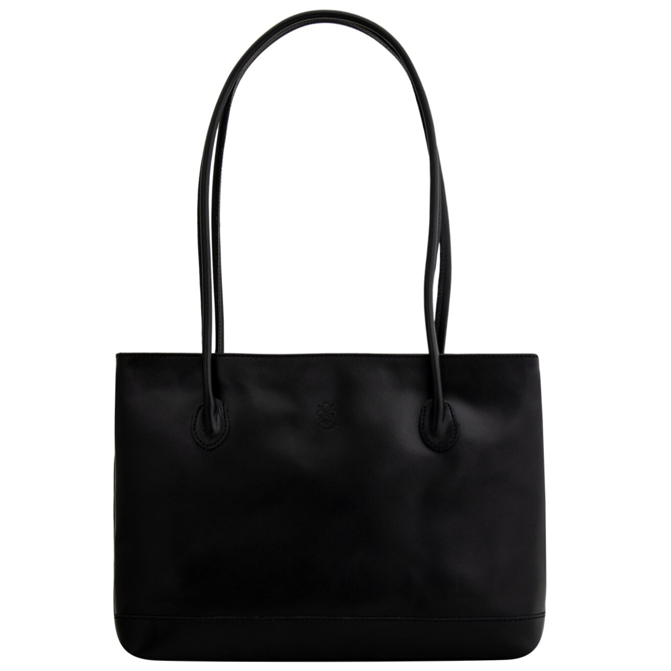 Geanta de dama din piele naturala, Irma negru