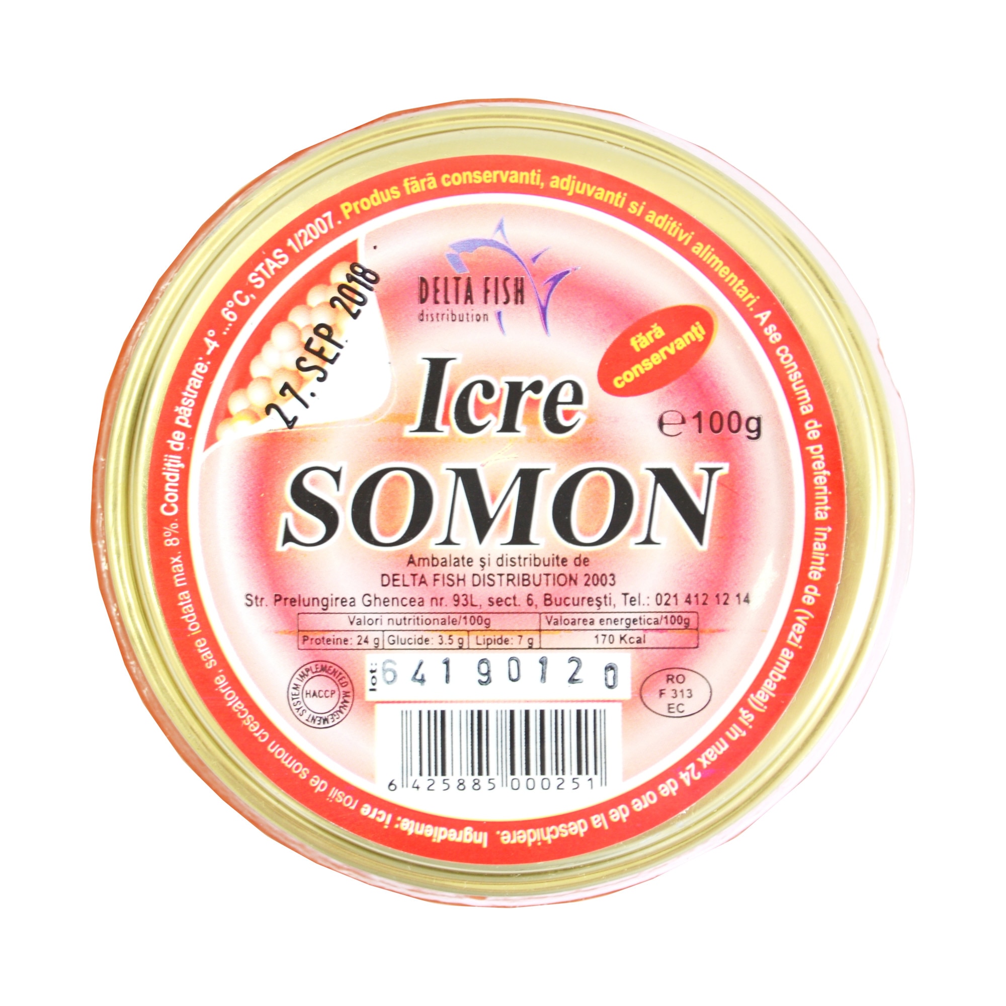 Icre Somon, Delta Fish, 100gr