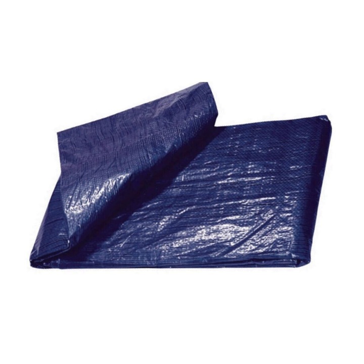 Prelata impermeabila Standard 80g/m², 2x4 m, albastra