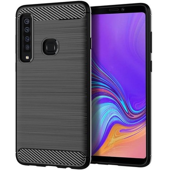 Husa Forcell Carbon pentru Samsung Galaxy A9 2018 negru Husa Forcell Carbon pentru Samsung Galaxy A9 2018 negru