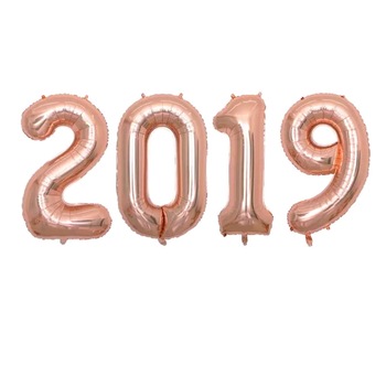 Set 4 Baloane, 2019, Rose-Gold, 105 cm Set 4 Baloane, 2019, Rose-Gold, 105 cm