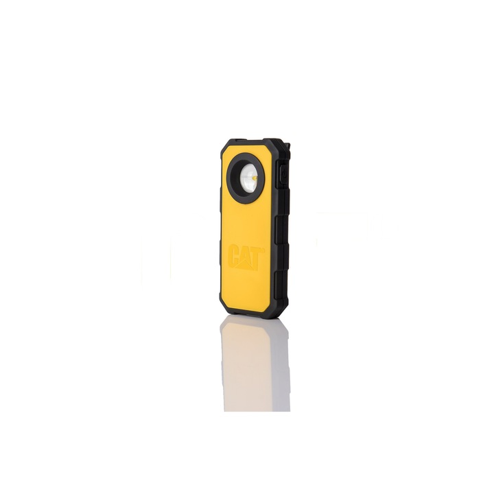 LED фенер CAT CT5120, 250 lm, 20m, 3 x AAA, Жълт/Черен