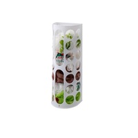 Dispenser pungi plastic, depozitare pungi si role, plastic, alb FMD161
