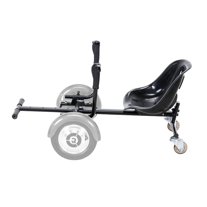 Driftkart pentru Hoverboard Robway,Model W1,W2 si W3 ,6.5, 8 si 10 ",Negru