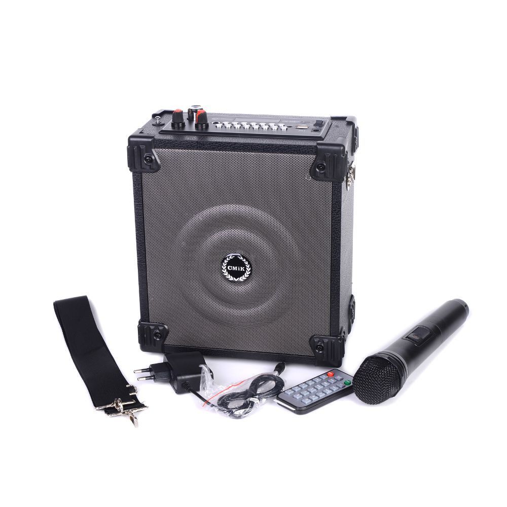 Boxa Portabila , 35 W , Difuzor 6.5 inch - 16.5 cm , Microfon Fara Fir , Telecomanda , Bluetooth , Cititor USB , Card , Radio FM