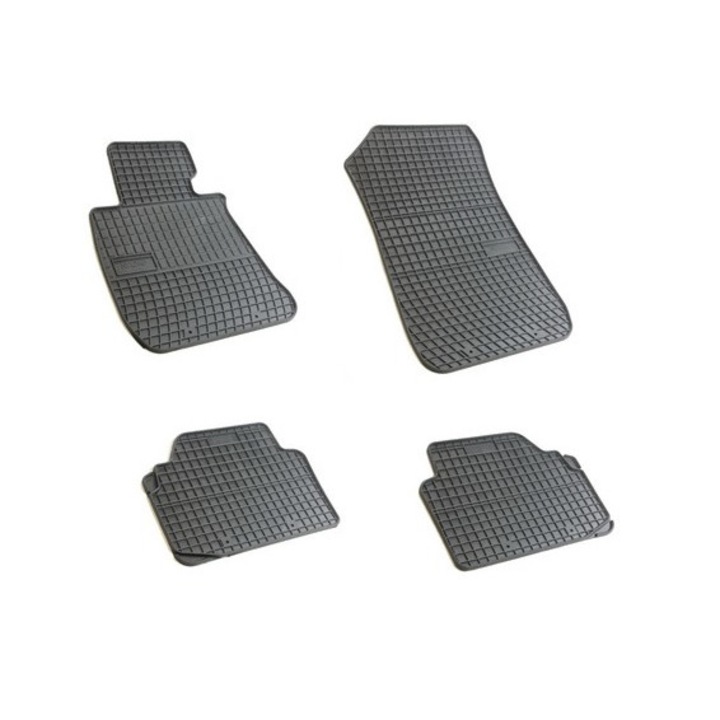 Set 4 covorase auto Premium din cauciuc moale gumat BMW SERIA 3 E90/ E91/ E92 2005-2011