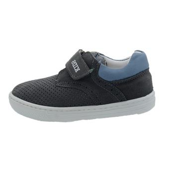 Pantofi ortopedici din piele, pentru baieti, banda velcro, Scode, Gri Pantofi ortopedici din piele, pentru baieti, banda velcro, Scode, Gri