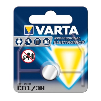 Baterie litiu Varta 3V CR1/3N 2LR76 blister 1 bucata Baterie litiu Varta 3V CR1/3N 2LR76 blister 1 bucata