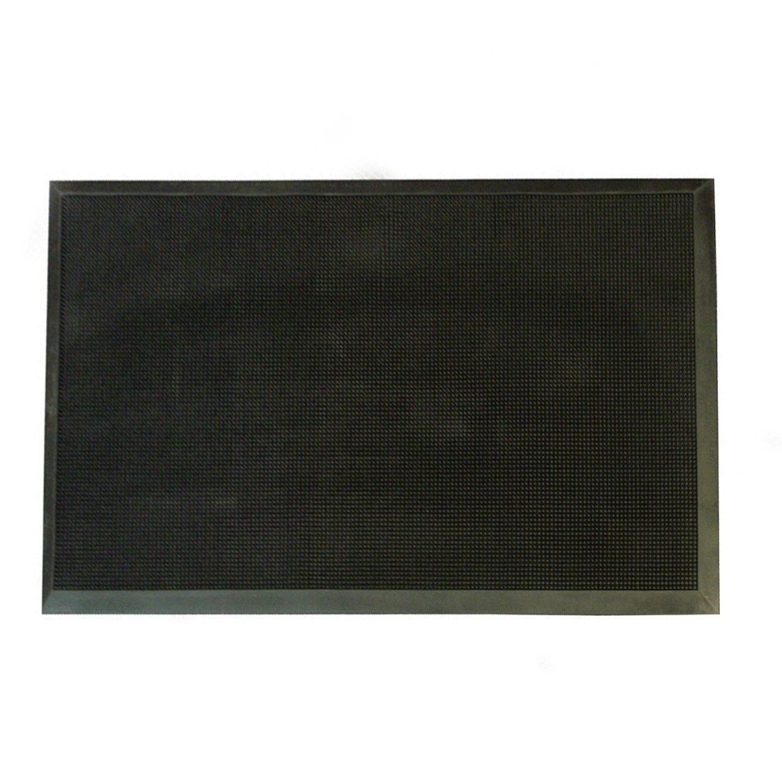 Covor intrare iMKⓇ cauciuc, dreptunghiular, 100 x 60 cm, negru