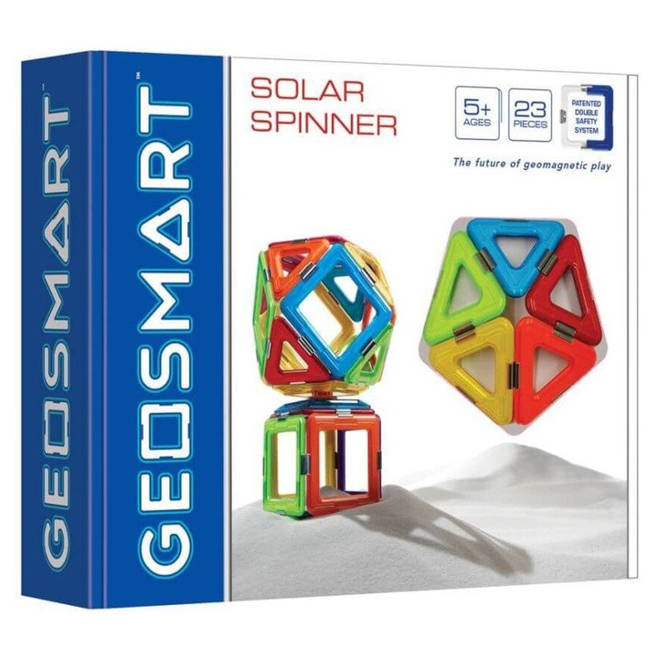 Set magnetic de constructie, GEOSMART, Solar Spinner
