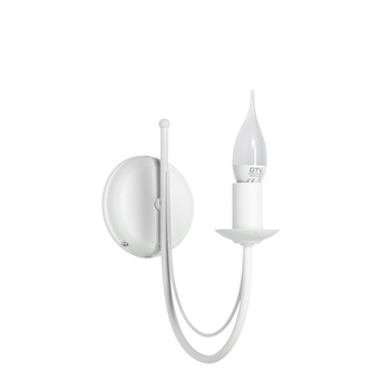 Aplica Nicosia Lampex, Metal, Alb/Gri Aplica Nicosia Lampex, Metal, Alb/Gri