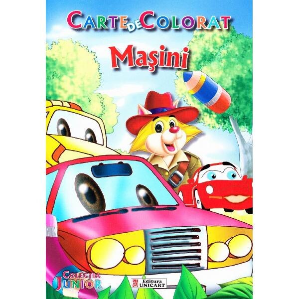 Masini - Carte de colorat