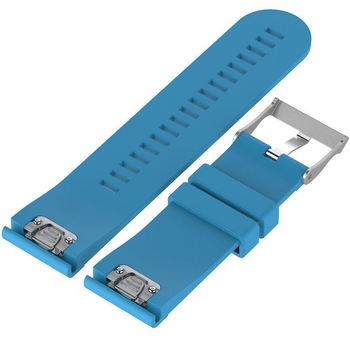 Curea ceas Smartwatch Garmin Fenix 5, 22 mm Silicon iUni Blue Curea ceas Smartwatch Garmin Fenix 5, 22 mm Silicon iUni Blue