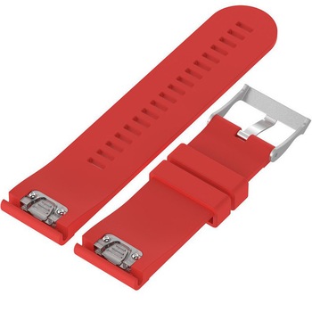 Curea ceas Smartwatch Garmin Fenix 5, 22 mm Silicon iUni Red Curea ceas Smartwatch Garmin Fenix 5, 22 mm Silicon iUni Red