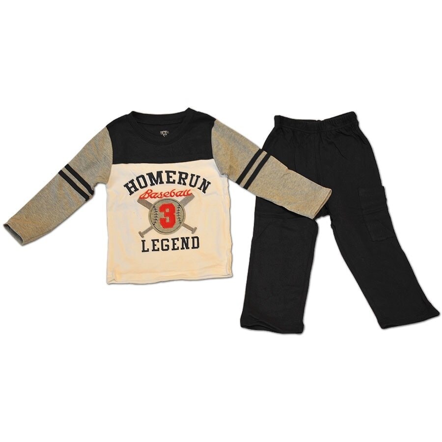 Costumas 2 piese, Spunky Kids 12 luni, bleumarin, Baseball