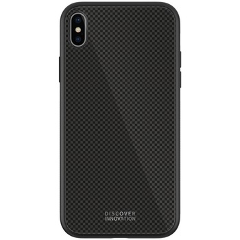 Husa iPhone XS MAX Tempered Plaid Nillkin Black Husa iPhone XS MAX Tempered Plaid Nillkin Black