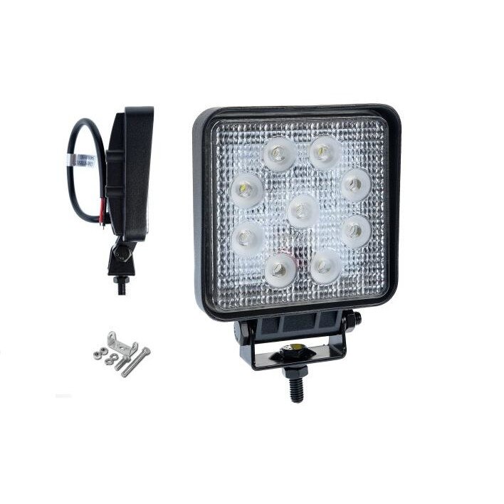 Комплект LED Диодни Халогени Amio работна лампа 27W 9LED 12-24V - eMAG.bg