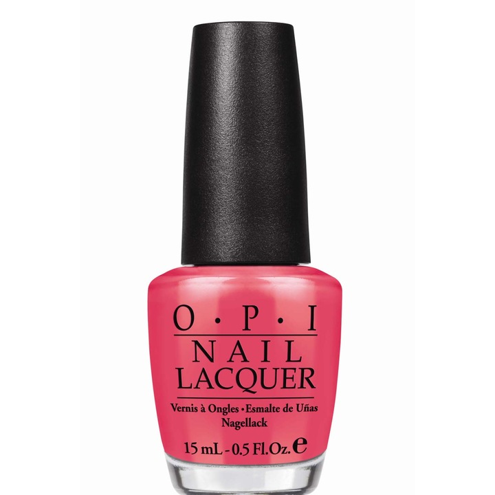 Lac de unghii OPI Nail Lacquer, 15 ml, Charged Up Cherry