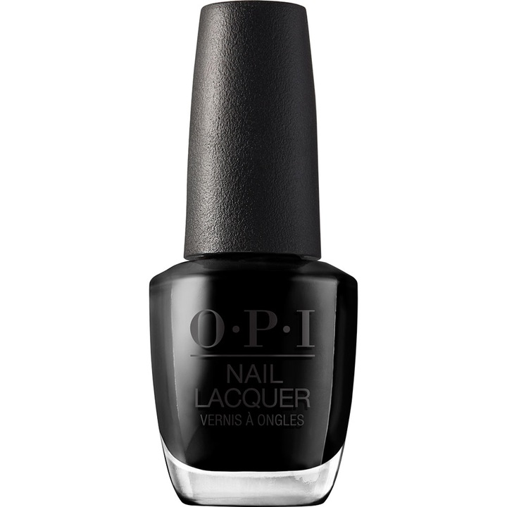 Lac de unghii OPI Nail Lacquer, 15 ml, Lady in Black