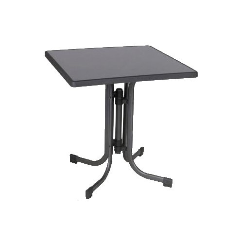 Masa plianta patrata Gri 70 x 70 x 73 cm