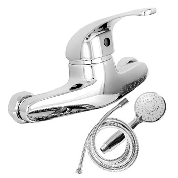 Baterie dus Sanobi SB-08 monocomanda alama, furtun si para dus incluse Baterie dus Sanobi SB-08 monocomanda alama, furtun si para dus incluse