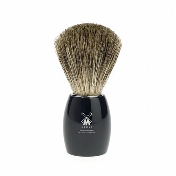 Pamatuf Pure Badger,cu par de bursuc, maner rasina - 81K3 Pamatuf Pure Badger,cu par de bursuc, maner rasina - 81K3