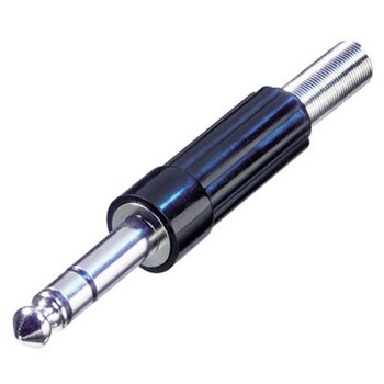 Conector Jack 3 Poli 6.3 mm Rean NYS204 Conector Jack 3 Poli 6.3 mm Rean NYS204