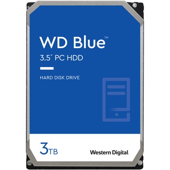 HDD WD Blue 3TB, 5400rpm, 64MB cache, SATA III HDD WD Blue 3TB, 5400rpm, 64MB cache, SATA III