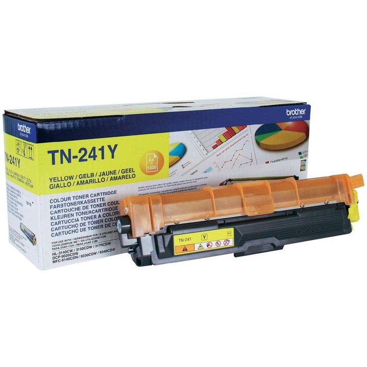 Тонер Brother TN-241Y Yellow