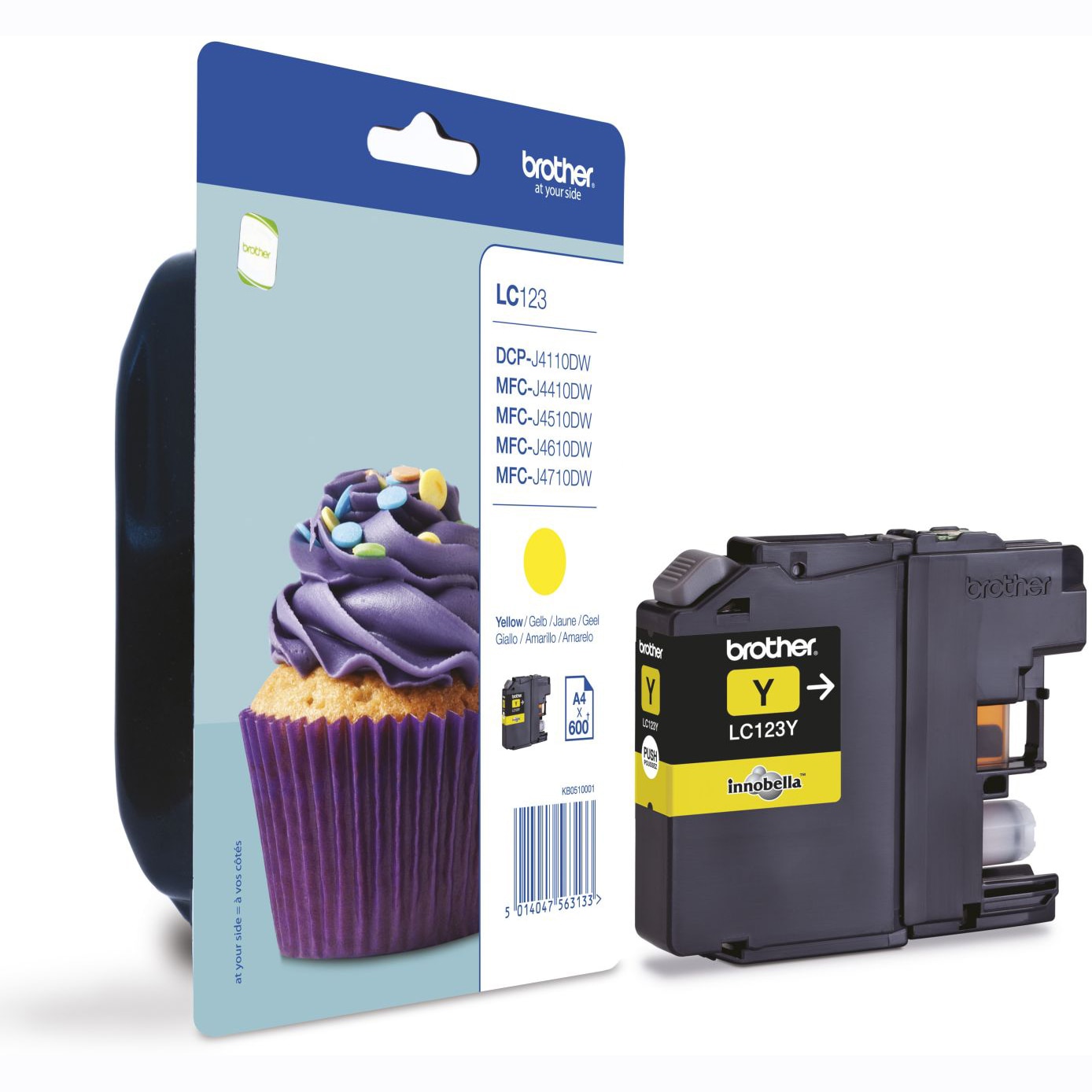 Cartus Brother LC123Y Yellow