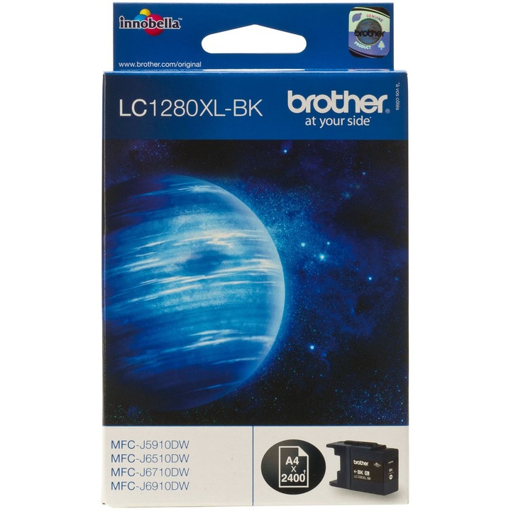 Brother LC1280XLBK tintapatron, Fekete