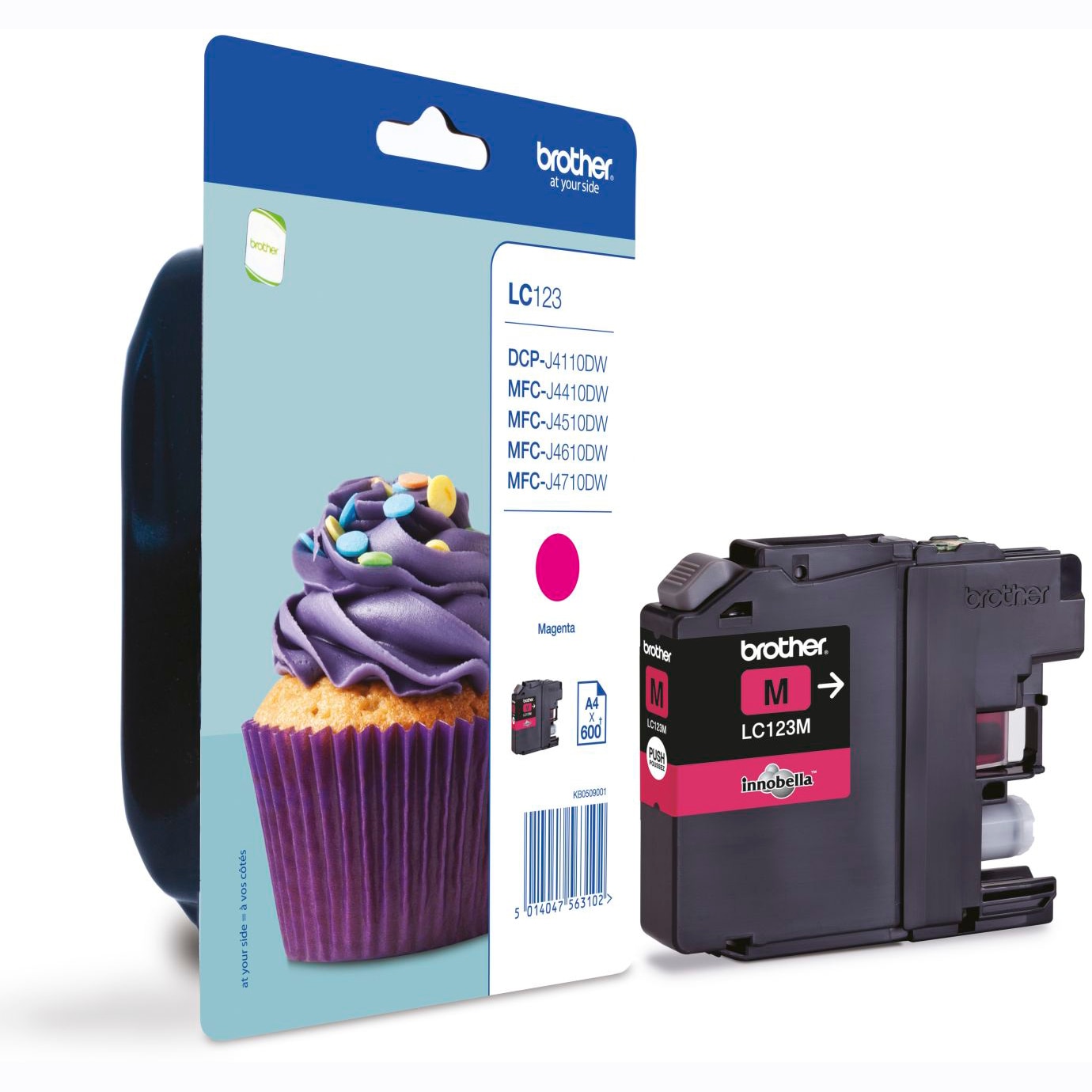 Cartus Brother LC123M, Magenta