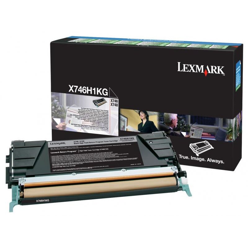 Cartus toner Lexmark X746H1KG, negru, 12 k - X746H1KG