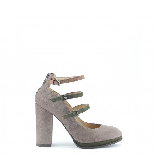 Pantofi cu toc Femei Made in Italia, 40 EU, grey