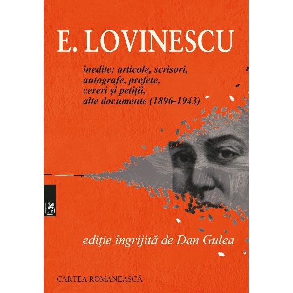 E. Lovinescu - Dan Gulea