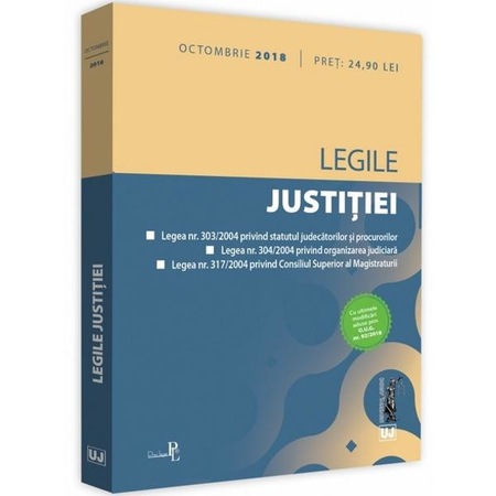 Legile Justitiei Octombrie 2018 Emag Ro
