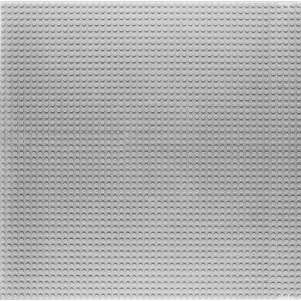 Placa de baza pentru seturi de constructii 26X32 cm gri