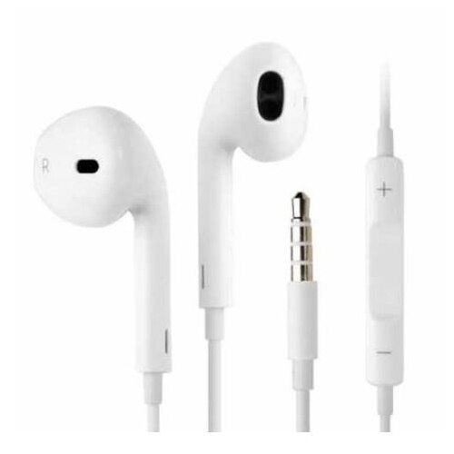 Casti pentru EarPods Apple iPhone microfon si telecomanda in blister, Albe - eMAG.ro