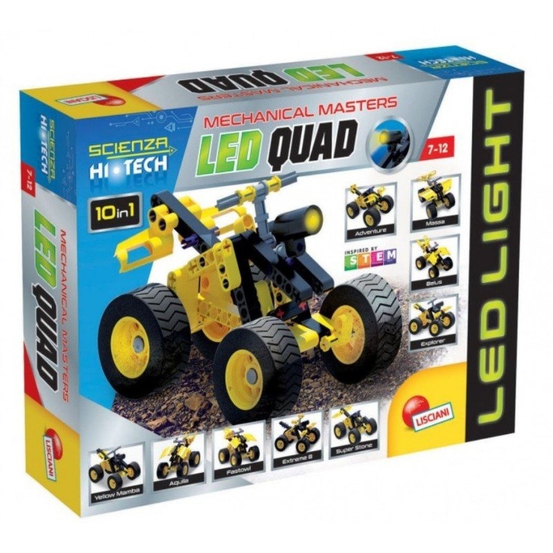 Set de constructie Hi-Tech, Lisciani