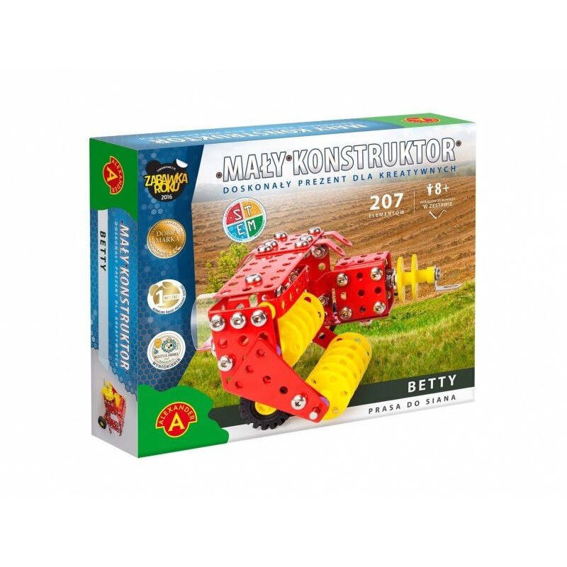 Set constructie Micul Constructor al unei Masini de Agricultura Betty Alexander, Multicolor