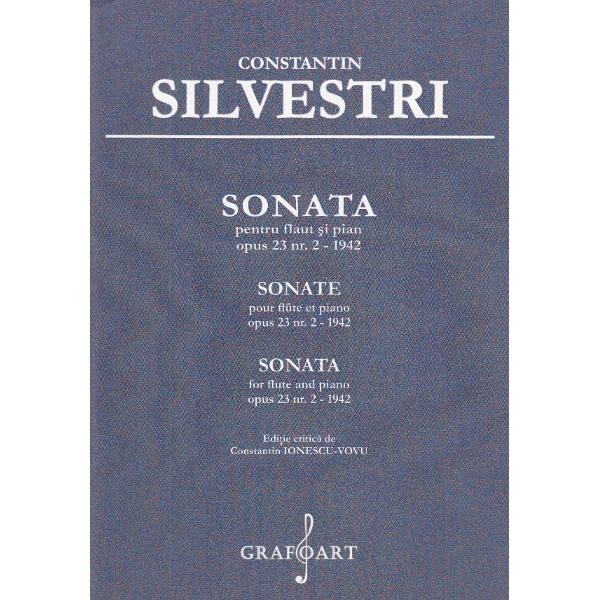 Sonata pentru flaut si pian - Constantin Silvestri