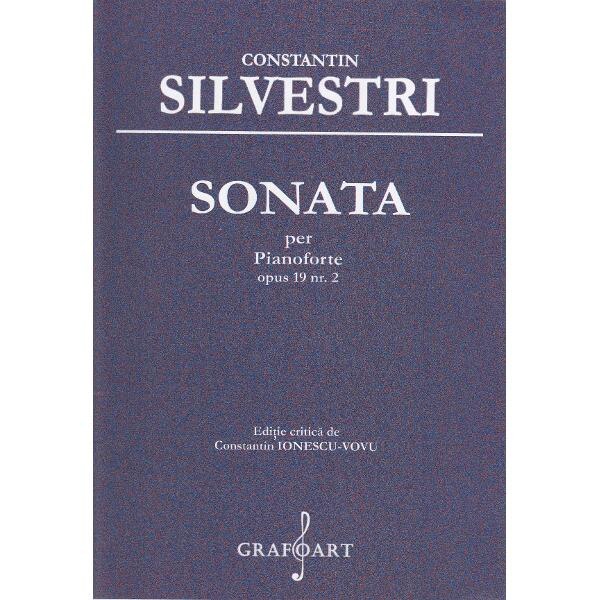 Sonata per Pianoforte opus 19 nr.2 - Constantin Silvestri
