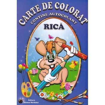 Carte de colorat - Rica Carte de colorat - Rica