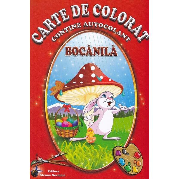 Carte de colorat - Bocanila